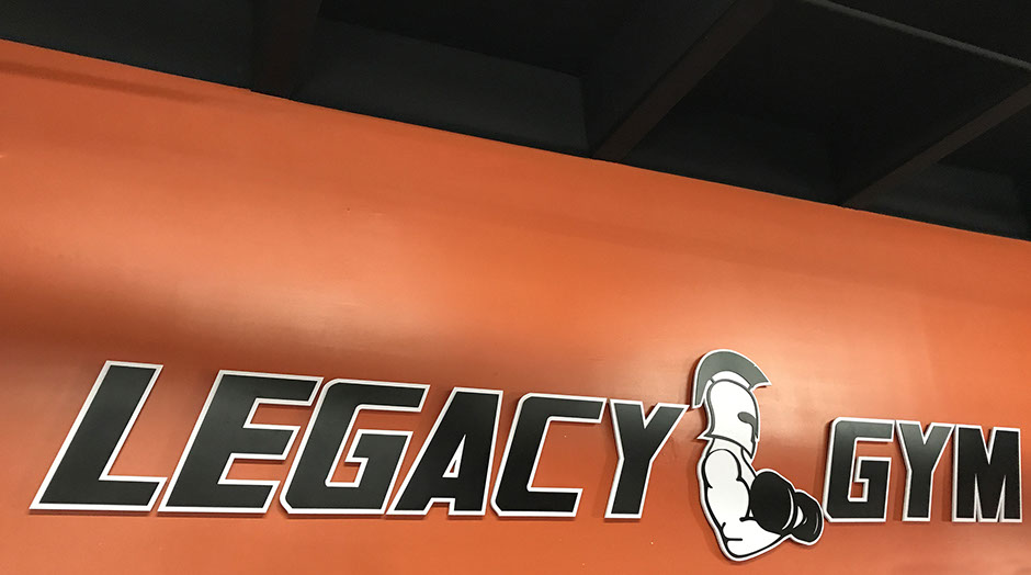 Cut Out Plastic Logo Signs- New Orleans - Nola - Engraved Wooden Signs - Braille Signs - SandBlasted 