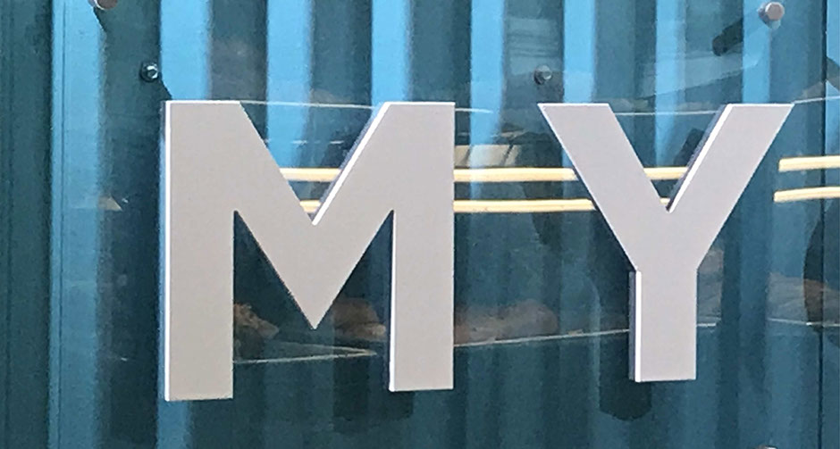 Cut Out Plastic Letters  - New Orleans - Nola - Cut Out Arcylic Letters and Shapes Logos - Custom Cut Decals - Sign Instalation - Sign Removal 