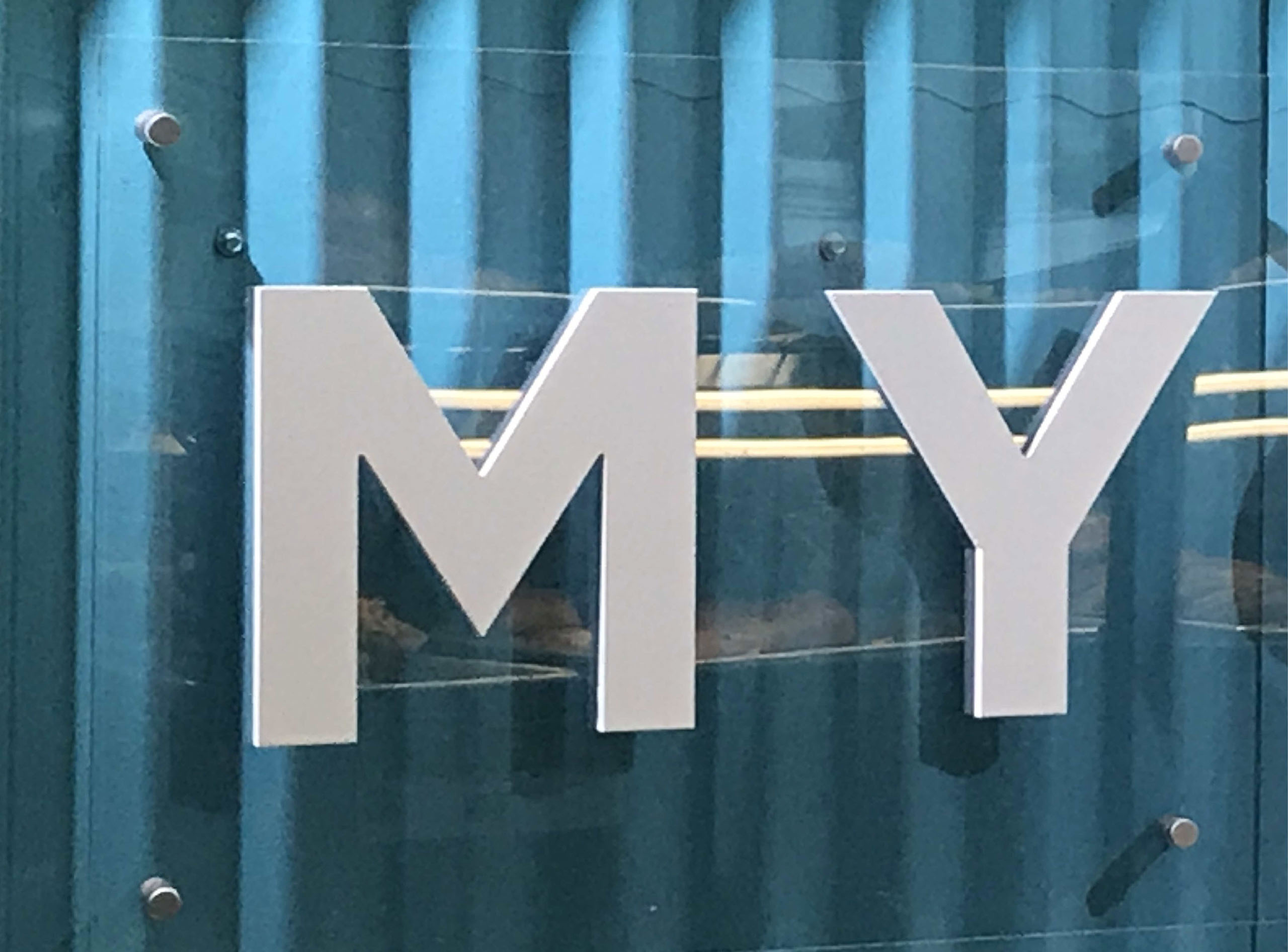 Cut Out Plastic Letters  - New Orleans - Nola - Cut Out Arcylic Letters and Shapes Logos - Custom Cut Decals - Sign Instalation - Sign Removal 