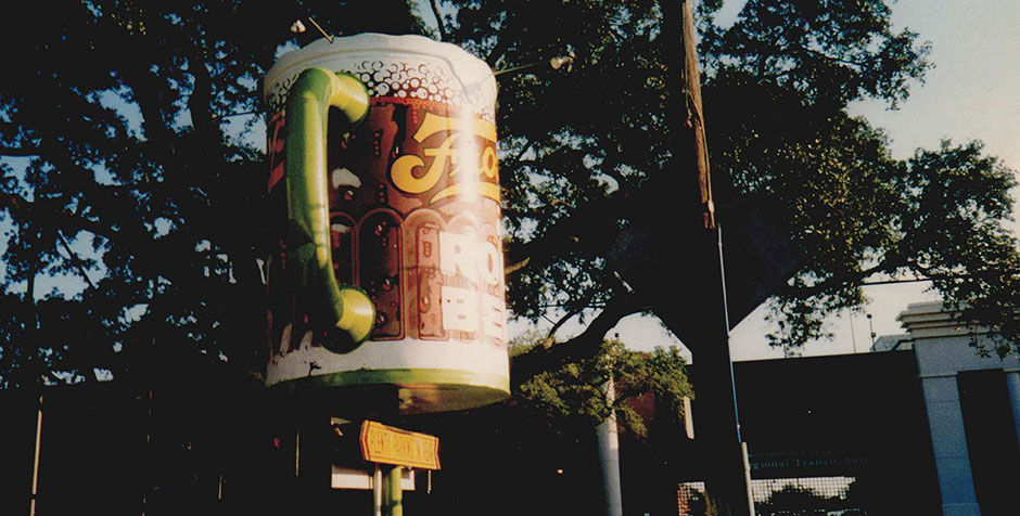 Hand Painted Monument Sign -New Orleans - Nola - Sign Restoration - Hand Painted - Vintage Sign - Ghost Signs Refurbished - Graffiti Removal 