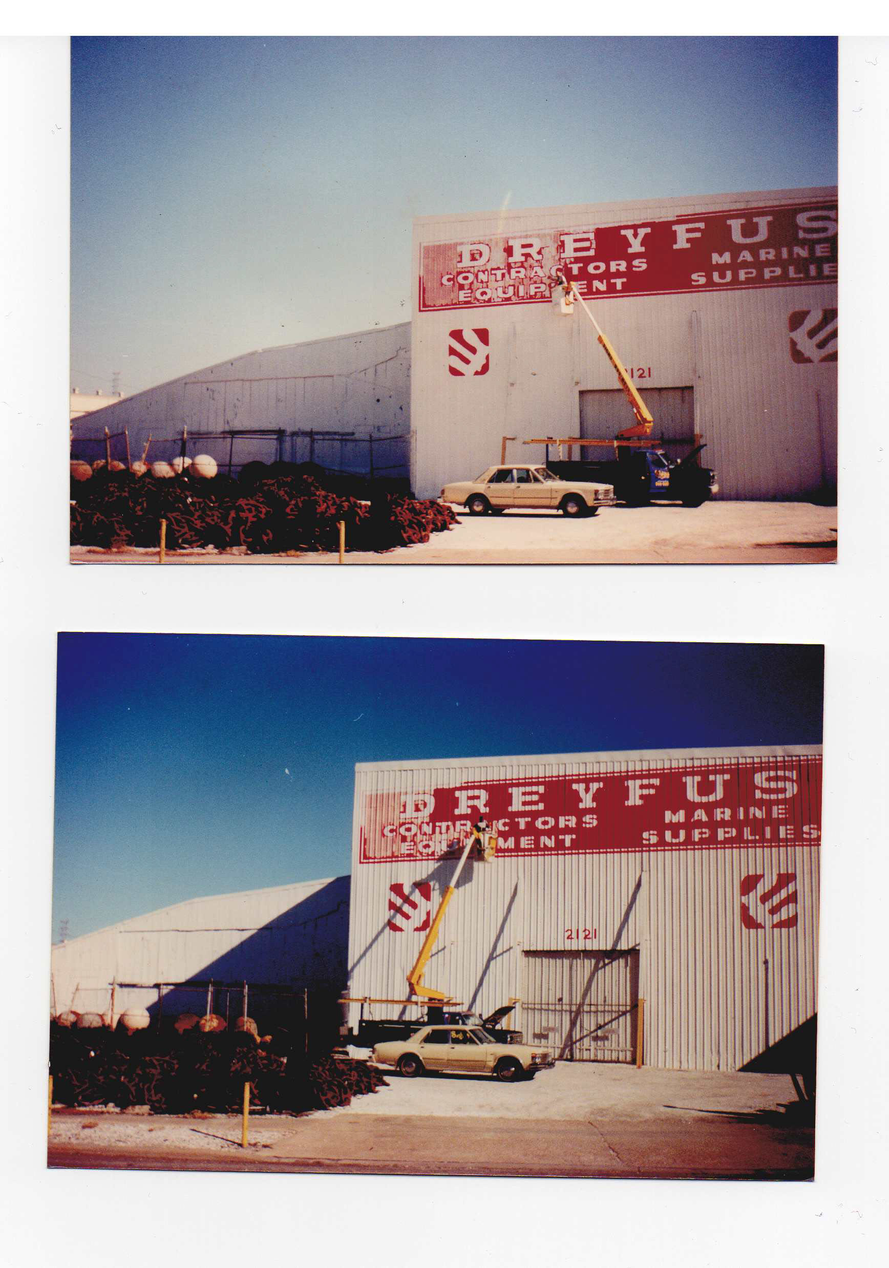 Corrugated Hand Painted Signs - New Orleans - Nola - Hand Painted Corrugated Metal Signs - Wall Signs Hand Painted - Awnings Lettering 