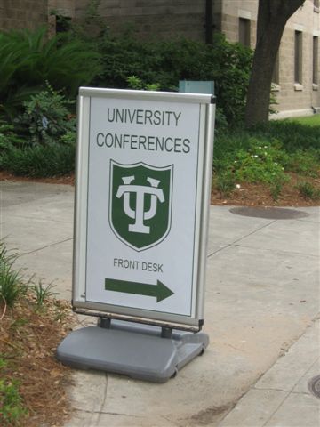 Sidewalk Signs - Directional Signs -New Orleans - Nola - A Framed Signs - College Signs 