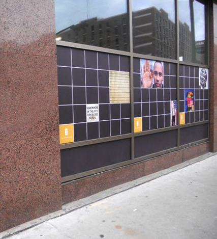 Window Wrap - Wall Wrap - New Orleans - Nola - Construction Job Site Signs - Privacy Film for Windows 