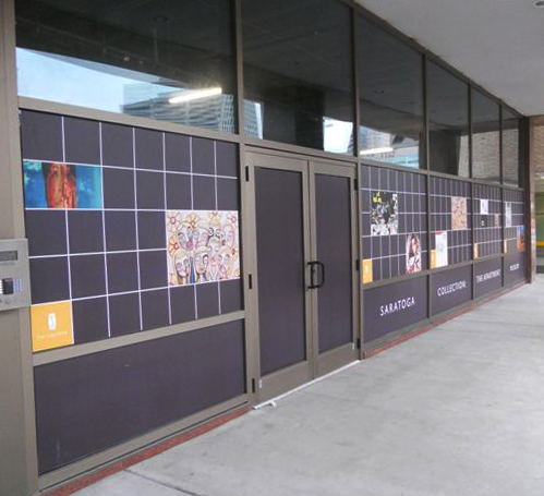 Wall Wrap - Vinyl Decals - New Orleans - Nola - Window Privacy Film - Window Signs - Coming Soon Signs - Construction Site Signs  